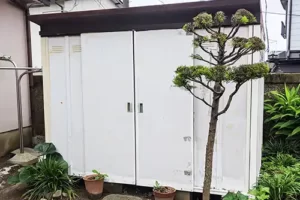 物置のカギ
